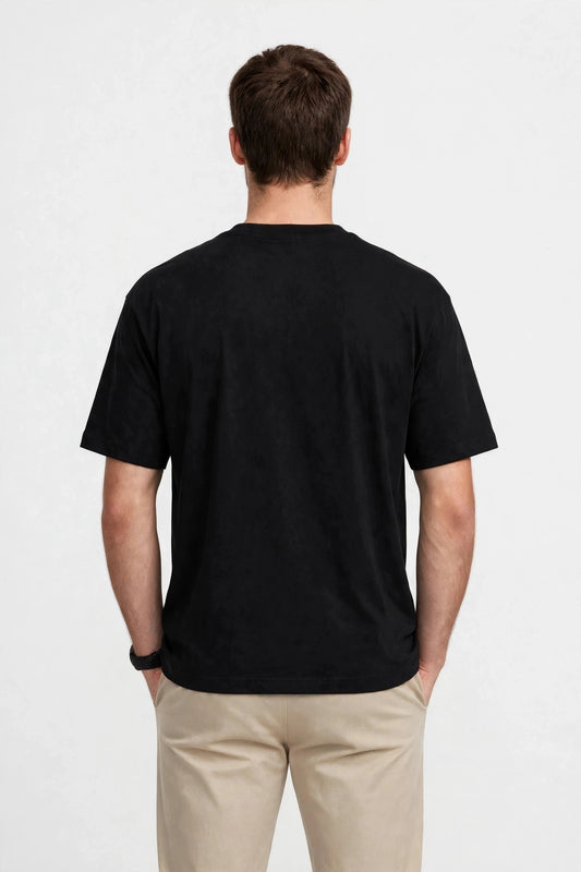 Zorin Wear Vintage Drop Shoulder Graphic Tshirt | 210 GSM Cotton Lycra | Bio-Washed | Unisex