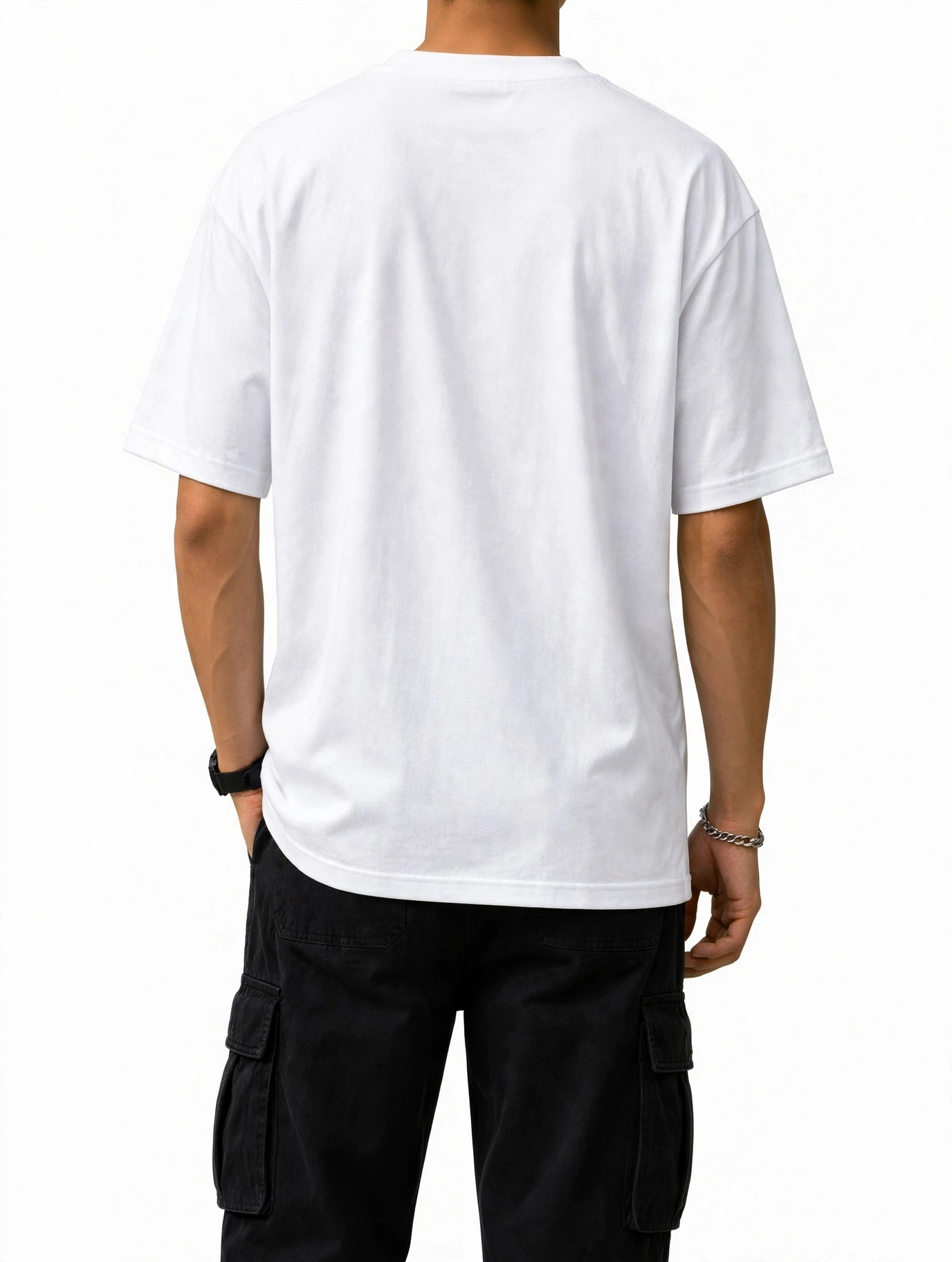 Zorin Wear Duck You Graphic Drop Shoulder Tshirt | 210 GSM Cotton Lycra | Bio-Washed | Unisex