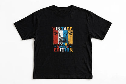 Zorin Wear Vintage Drop Shoulder Graphic Tshirt | 210 GSM Cotton Lycra | Bio-Washed | Unisex